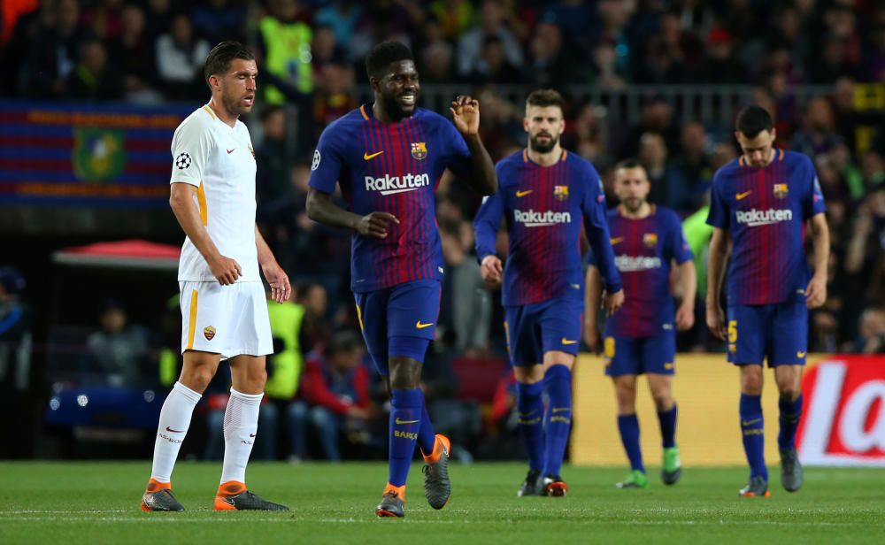 Barça - Roma, quarts de final de la Champions