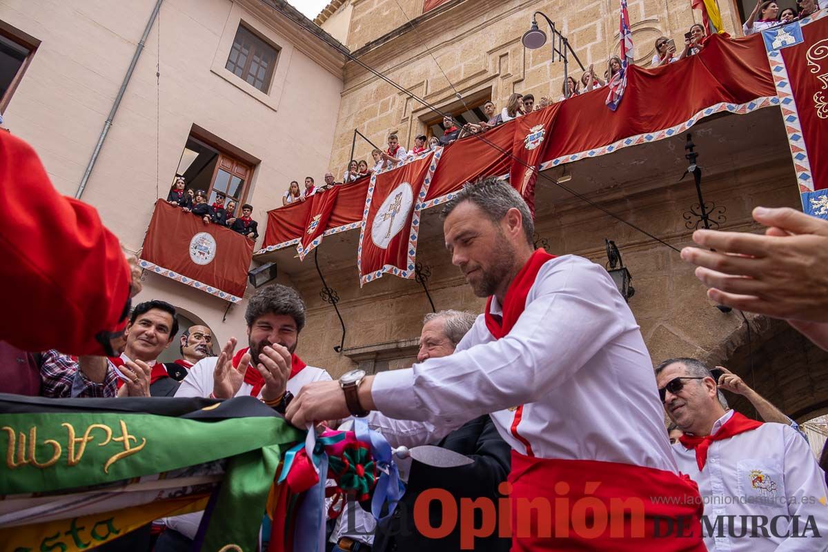 Moros y Cristianos en la mañana del día dos en Caravaca