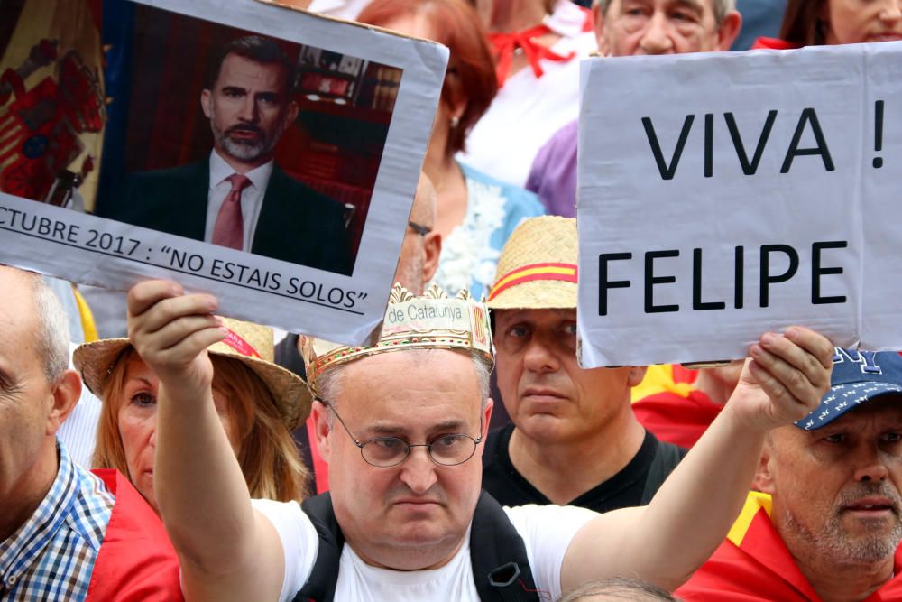 Manifestació del 12 d'octubre a Barcelona