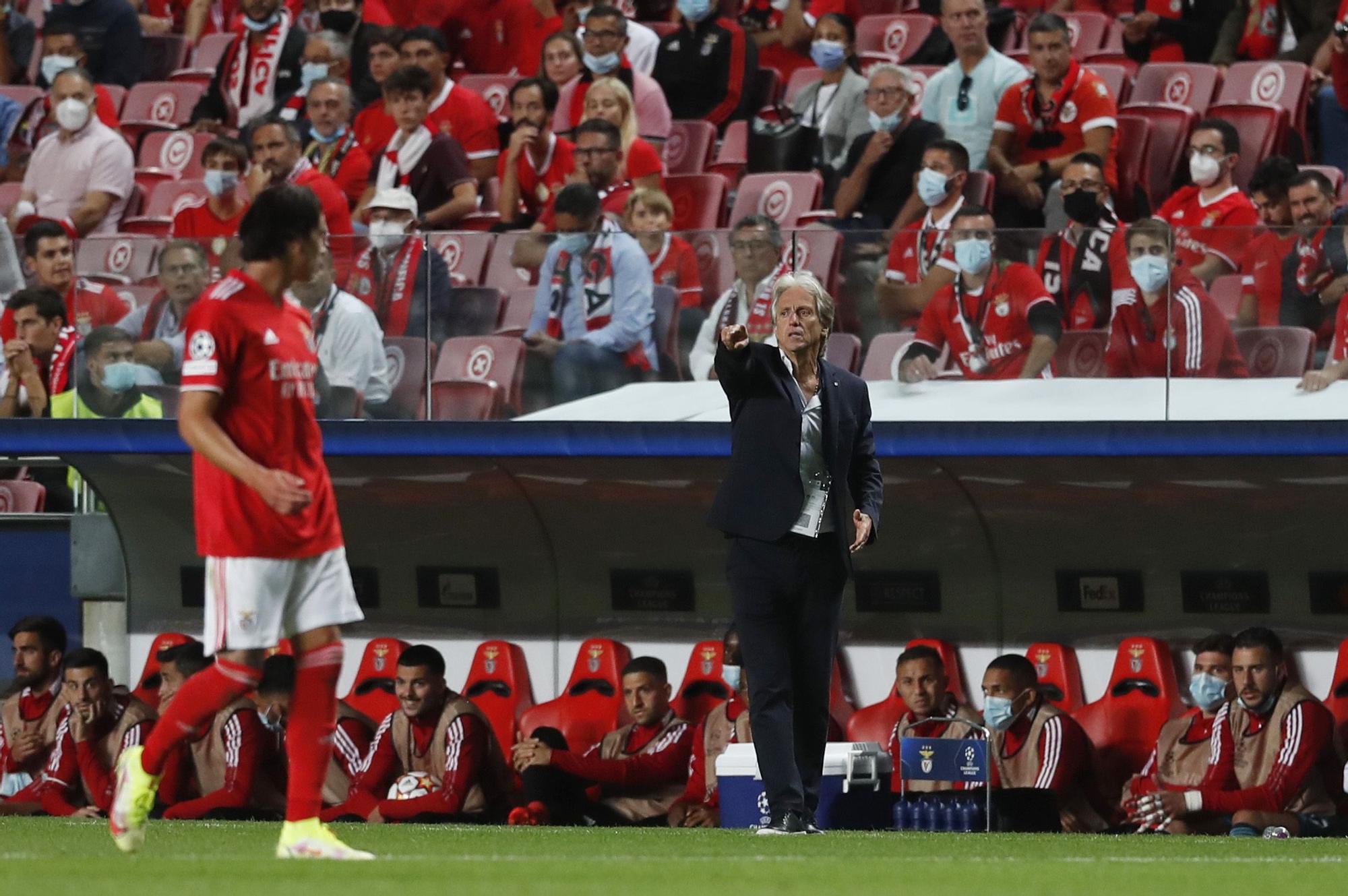 Liga de Campeones: Benfica - Barcelona, en imágenes