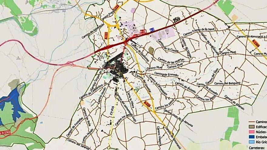 El mapa se puede descargar desde la página web municipal. | SERVICIO ESPECIAL