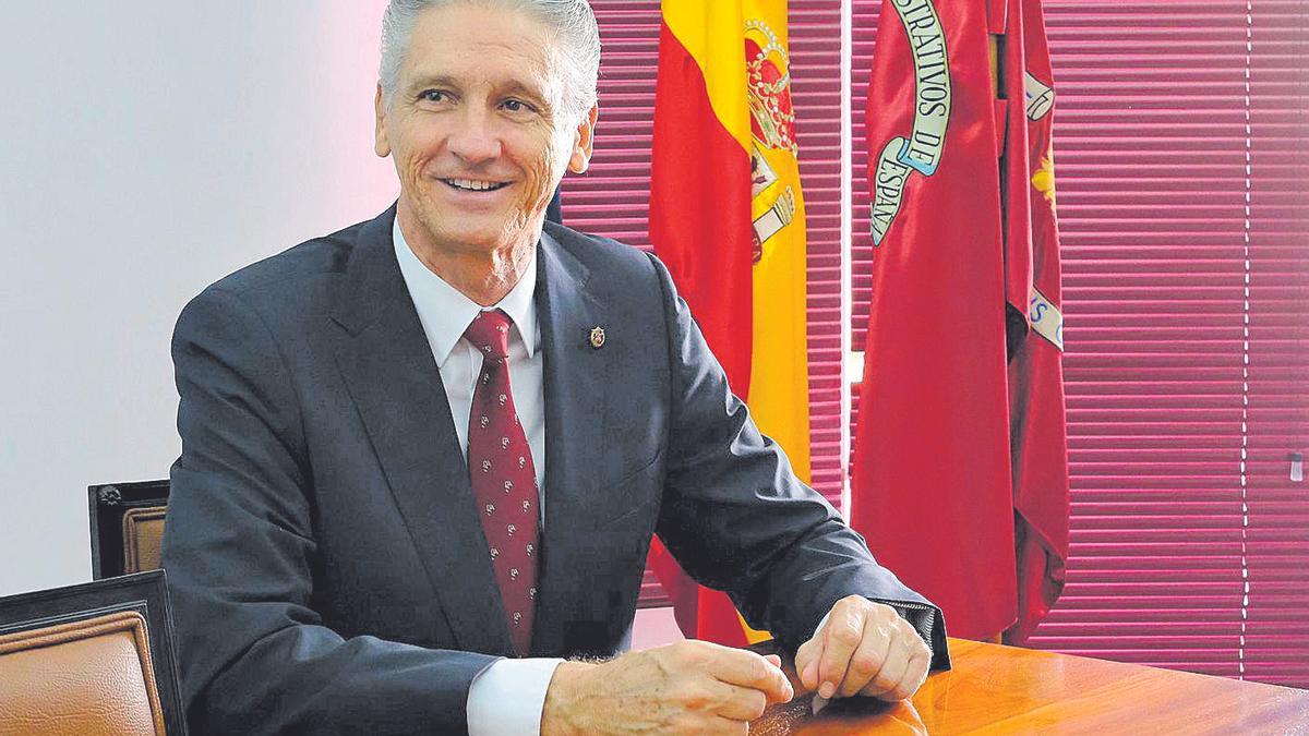 D Joaquín Juliá Quevedo, Presidente del Ilustre Colegio Oficial de Gestores Administrativos de Las Palmas.