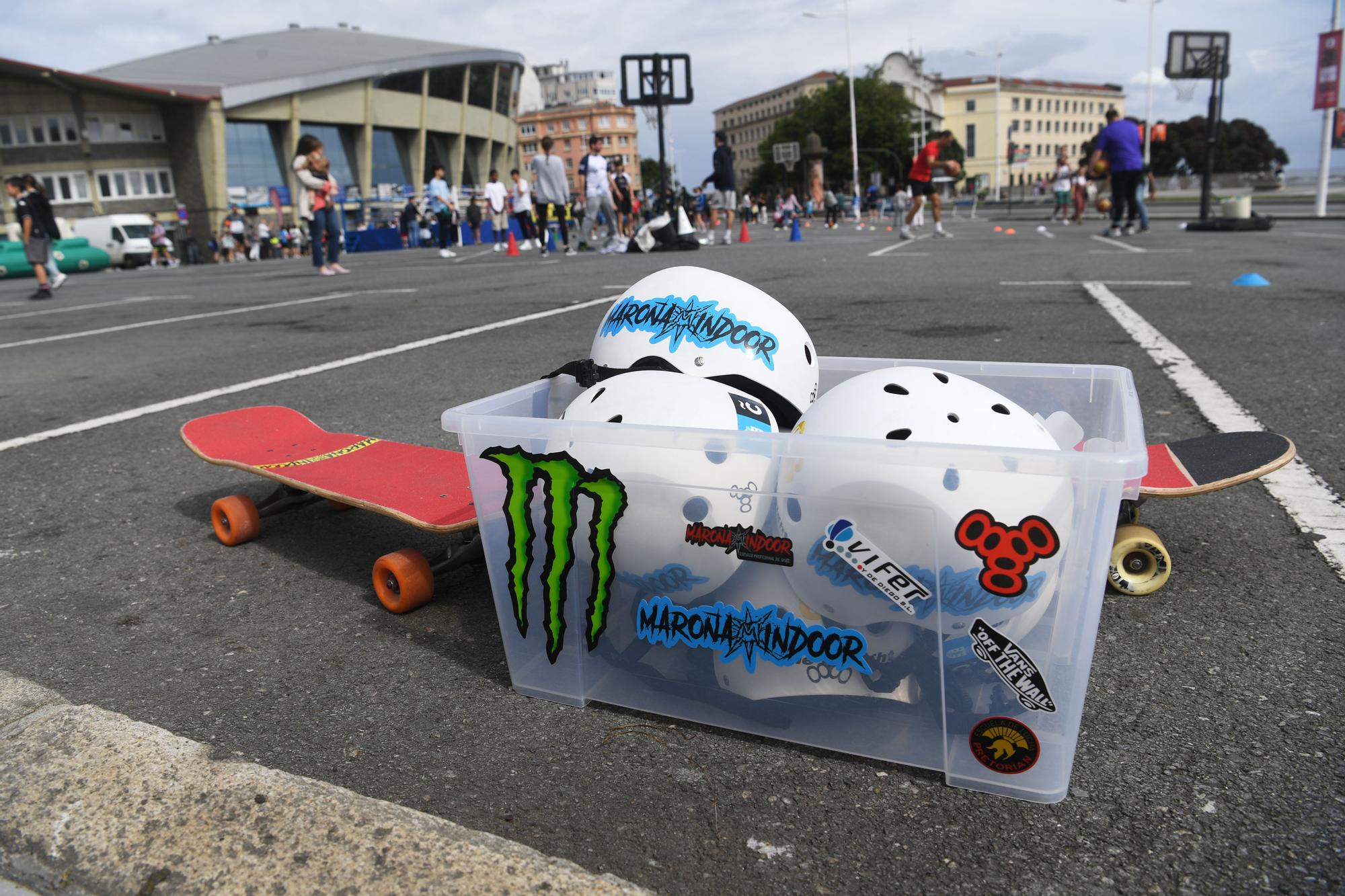 Día del Deporte en la calle de A Coruña