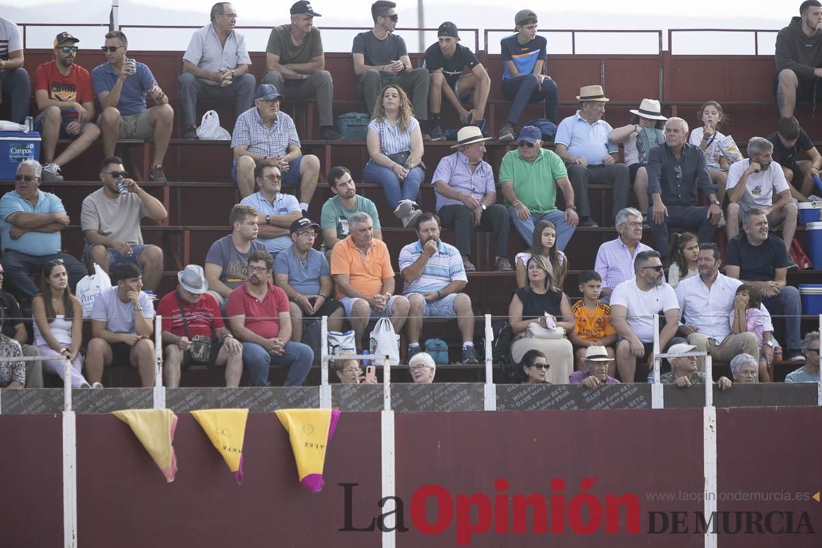 Novillada mixta en Mula (José Antonio Navarro Orenes, Álvaro Pastor, Toni Marín)