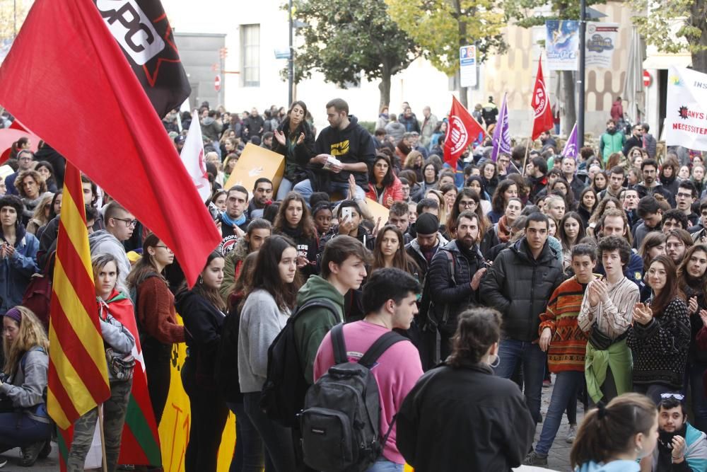 Manifestació Ensenyament i estudiants