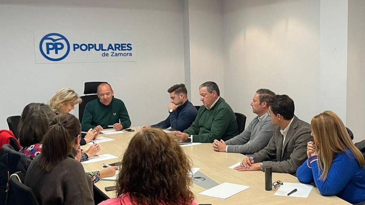 Comité de Dirección del Partido Popular de Zamora.