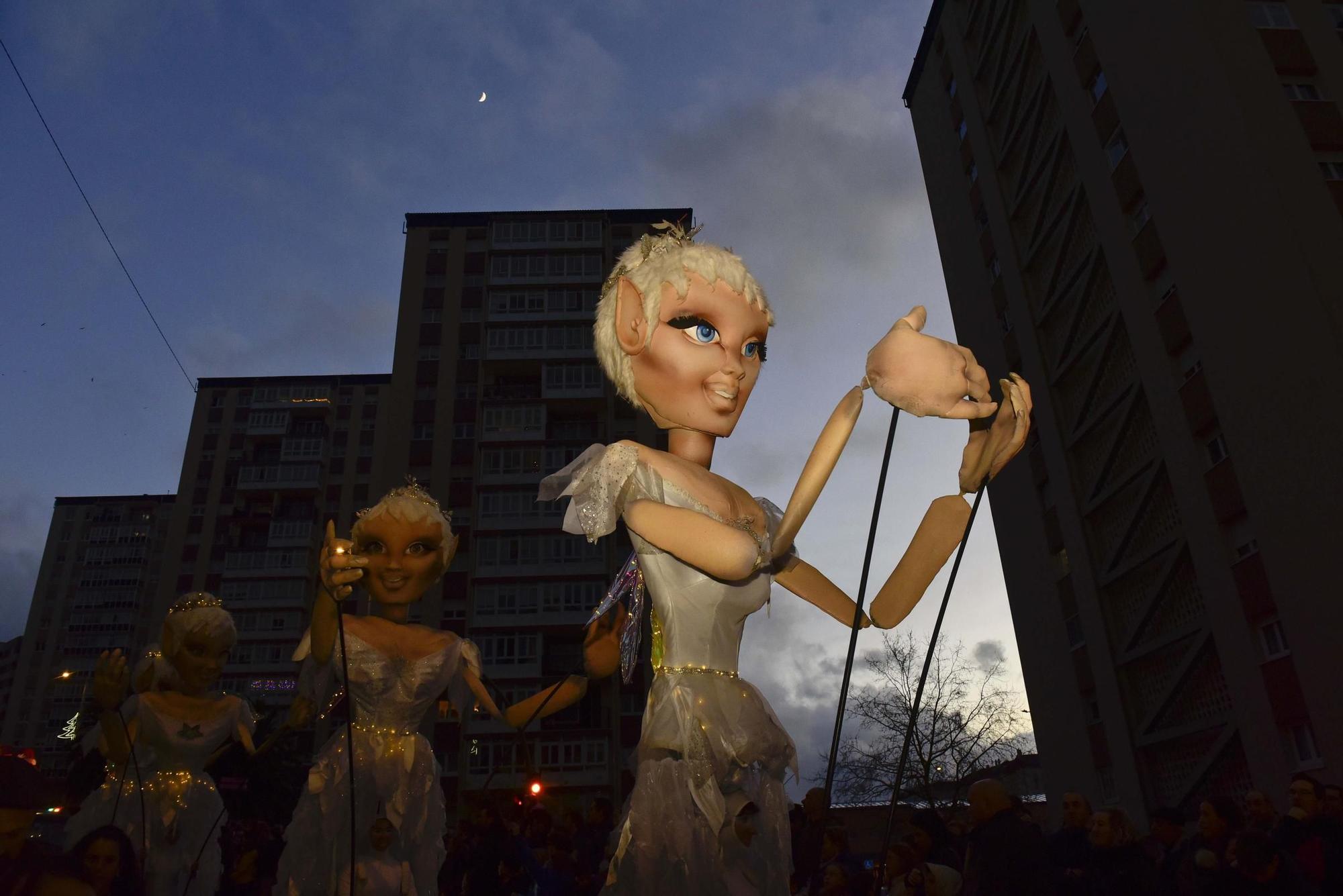 La llegada de los Reyes Magos a María Pita