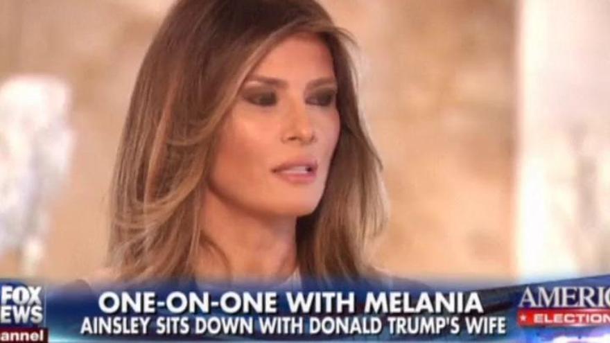 Melania Trump: "Mi marido es amable y un caballero"