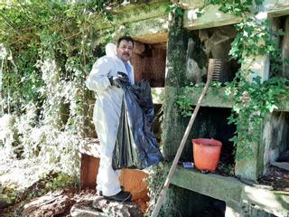 Un nuevo lugar para el eterno descanso de los De la Rúa en Bueu