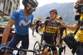 Kuss se impone a un gran Valverde en el estreno de los Alpes