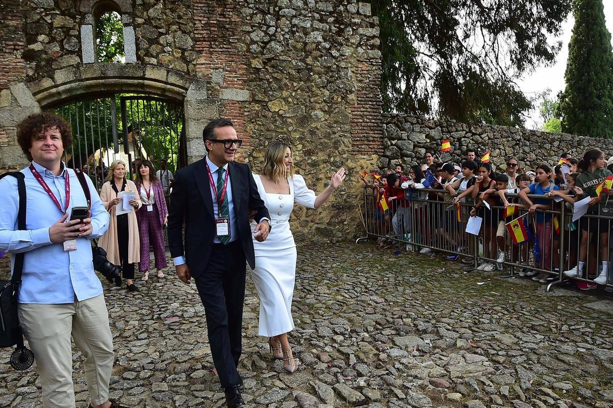 Fotogalería | La llegada del Rey de España, Felipe VI, al Monasterio de Yuste, en imágenes
