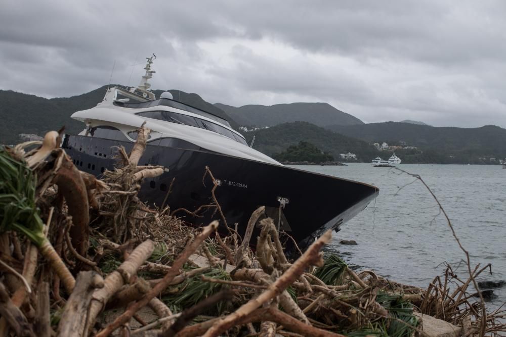 Mangkhut también siembra el caos en el sureste de China y deja más de 200 heridos