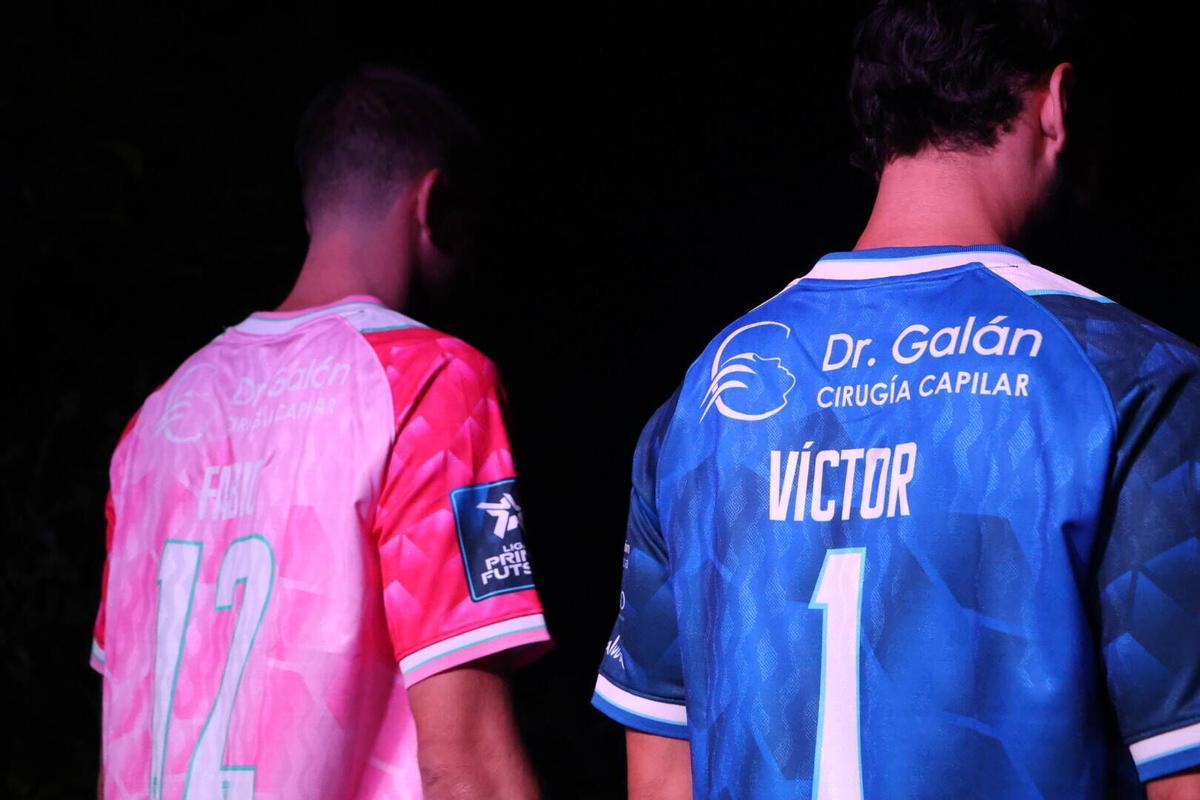 La presentación de las nuevas equipaciones del Córdoba Patrimonio Futsal, en imágenes