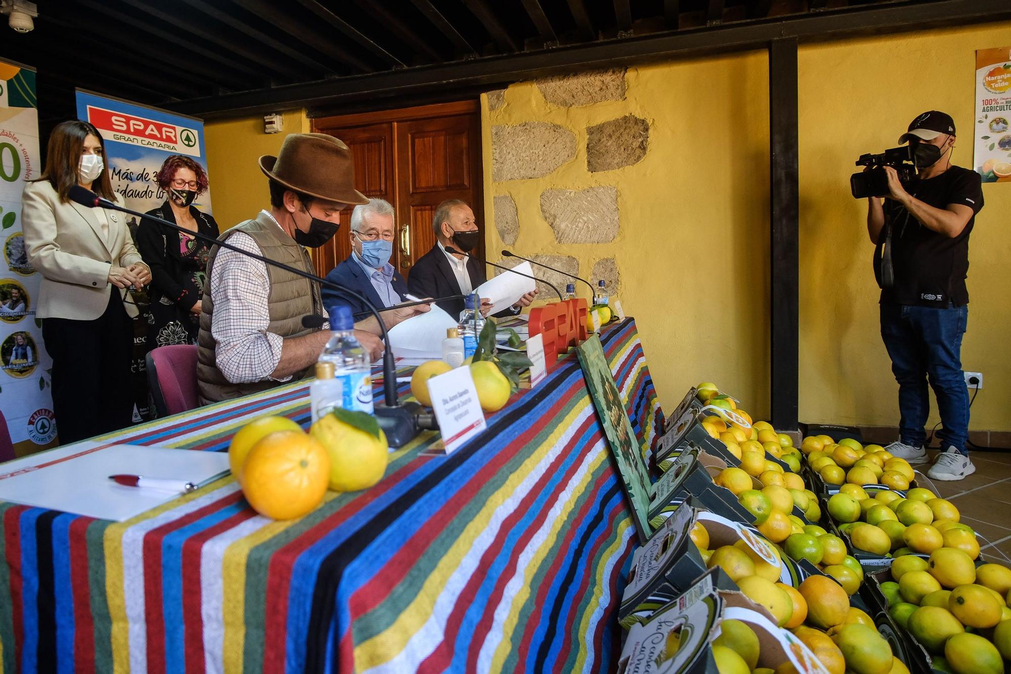 Spar venderá en sus tiendas de Gran Canaria naranjas del municipio de Telde