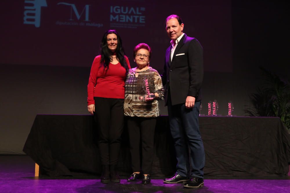 Galardones de la gala Reconocidas 2018 de Diputación