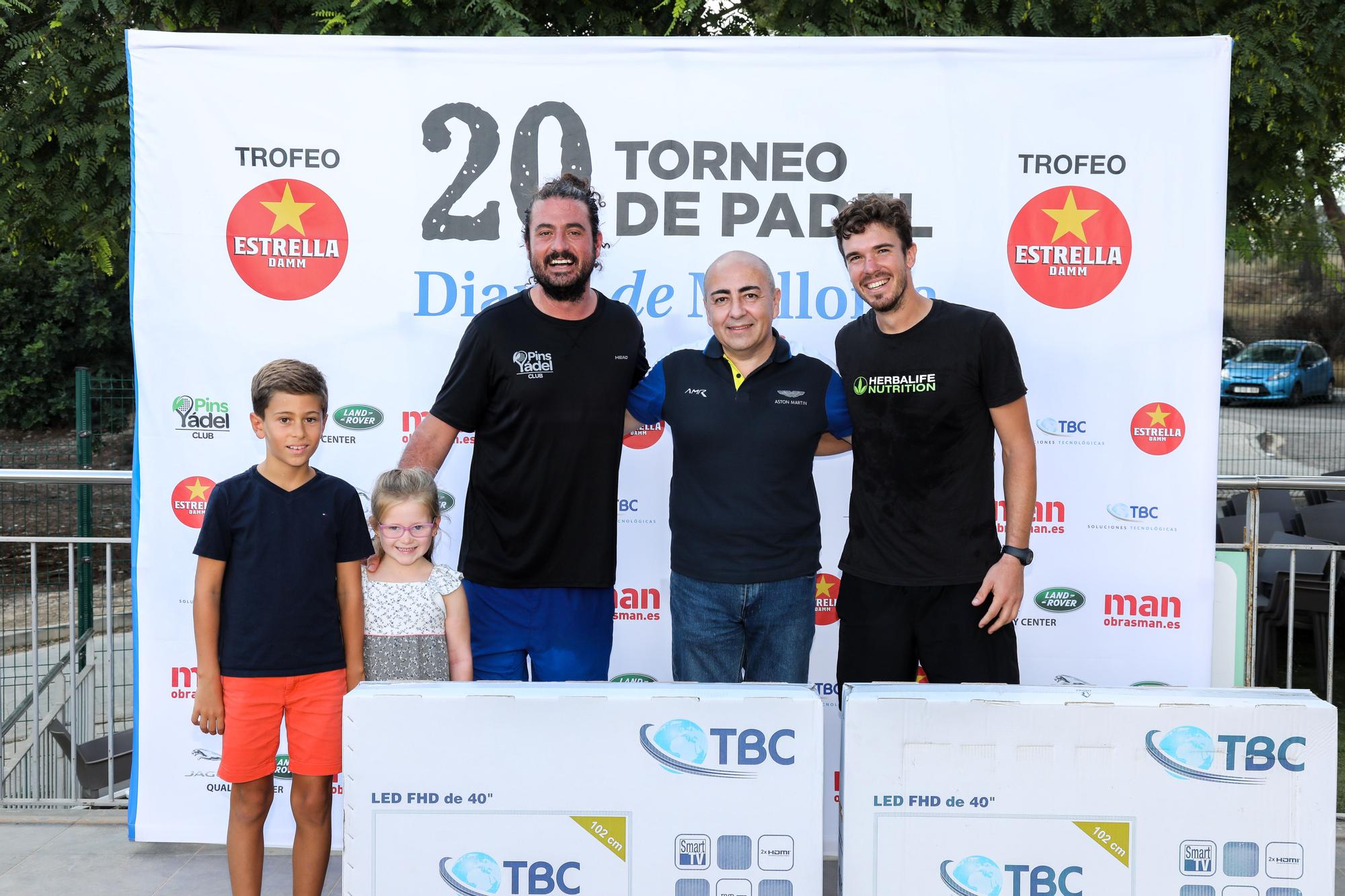 20 torneo Diario de Mallorca: Broche perfecto en Pins Pádel