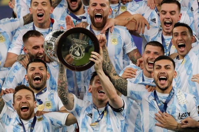 Las espectaculares imágenes de la celebración de Argentina