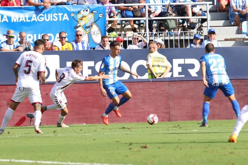 Partido Málaga CF-Albacete.