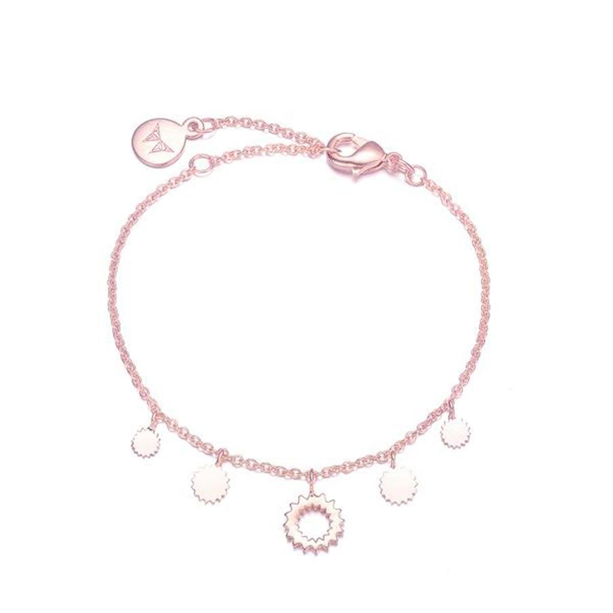 Pulsera de oro rosa de Apodemia para regalar en Reyes