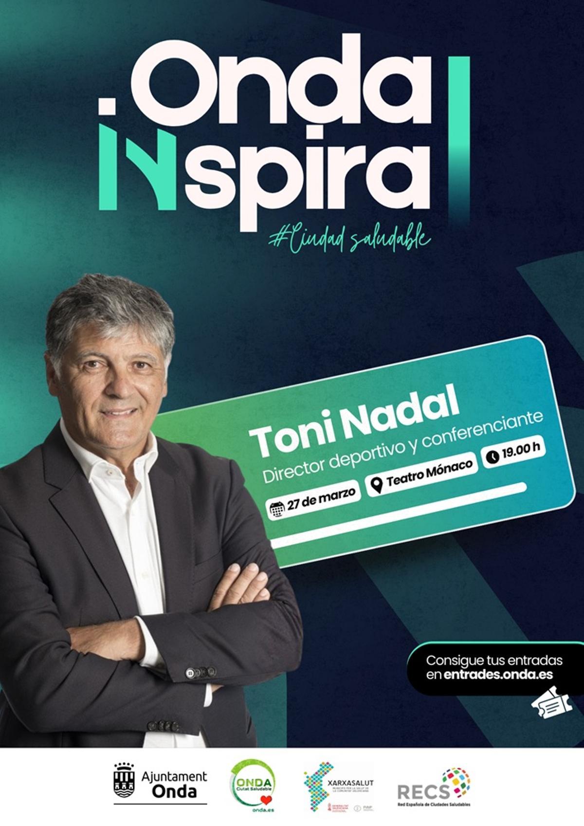 Toni Nadal, en 'Onda inspira'