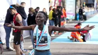 La media maratón de Barcelona bate su récord histórico de participación con 36.000 corredores