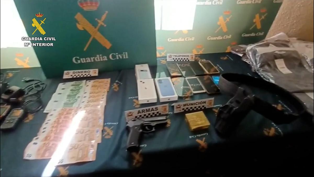 Momento de la detención.