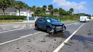 Dos accidentes en las carreteras de A Estrada y Forcarei dejan cuatro heridos