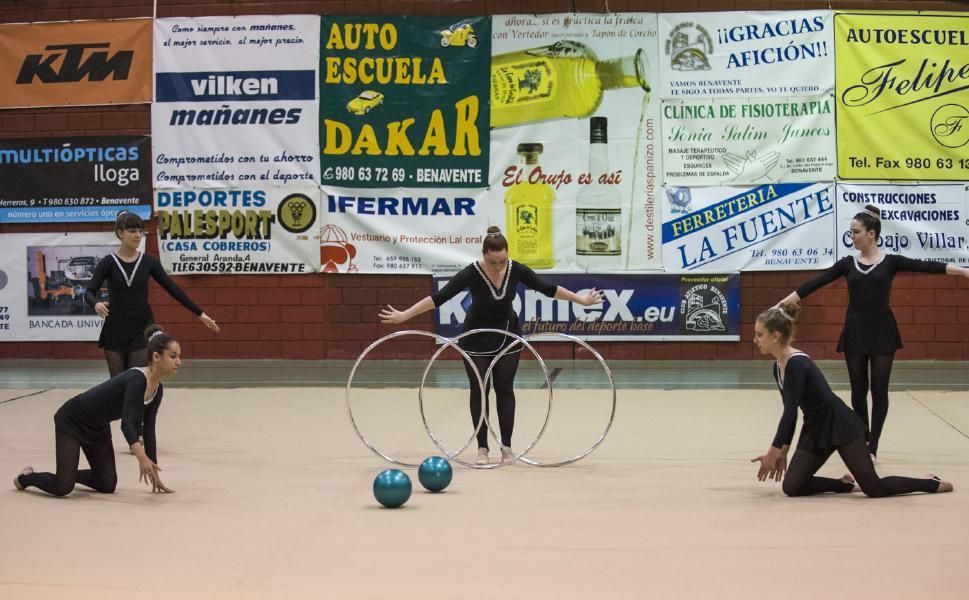 Exhibición de la Escuela de gimnasia rítmica