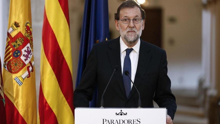 Rajoy proclama su tranquilidad ante un referéndum catalán del 1-O que &quot;no se celebrará&quot;