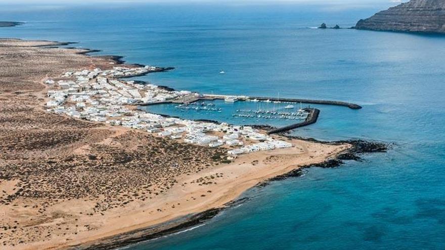 Caleta de Sebo, en La Graciosa.