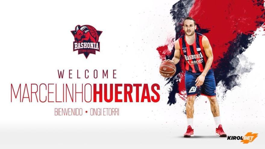 Huertas ya es oficialmente jugador del Baskonia