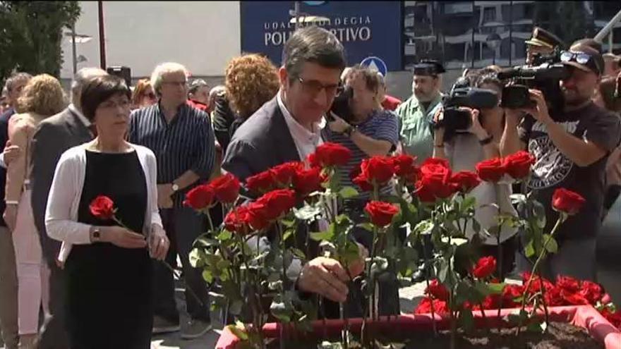 Multitudinario homenaje a Miguel Ángel Blanco