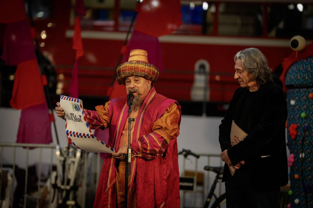 Barcelona 03/01/2025 Barcelona Presentación de las novedades de la Cabalgata de Reyes 2025, con la tradicional participación del PAtge Gregori. AUTOR: JORDI OTIX