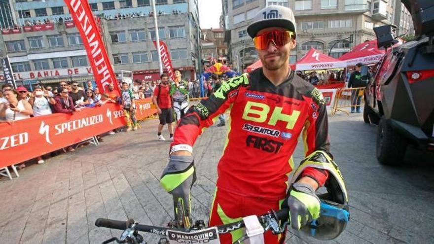 Un descenso en 77 segundos para cerrar O Marisquiño más internacional