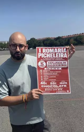 Salgueiriños estrena una romería nacida entre amigos: «De momento levamos cartos perdidos»