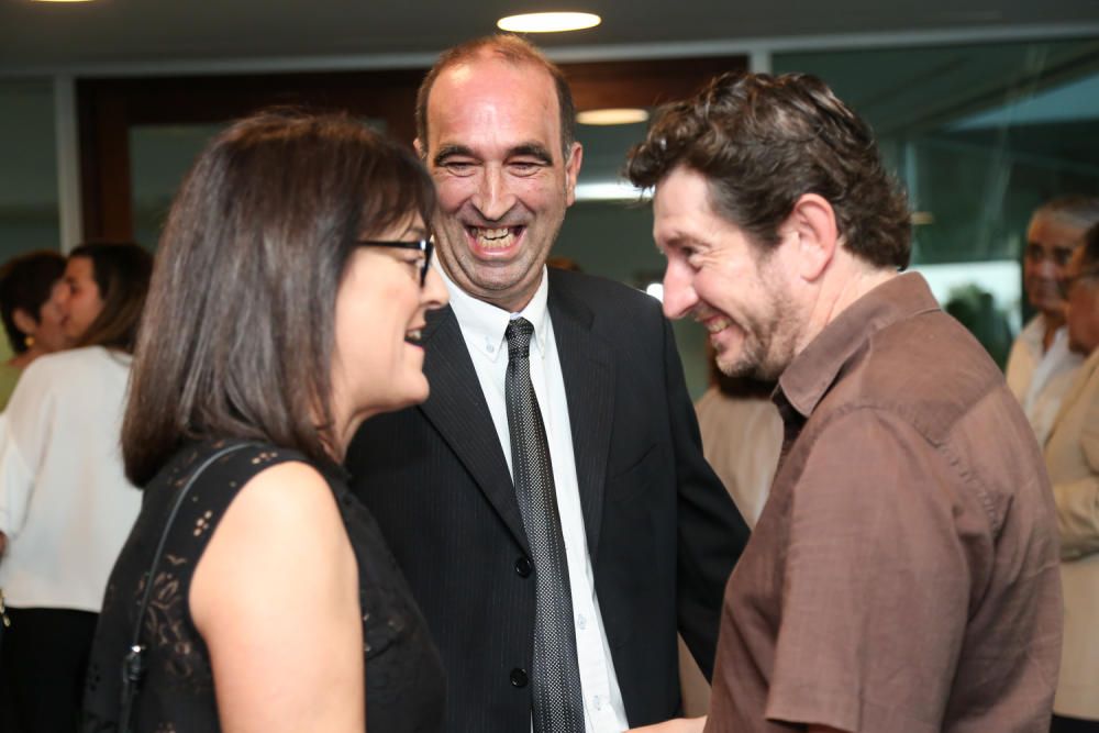 Pilar Garcés, Antoni Ruiz y Alberto Jarabo.