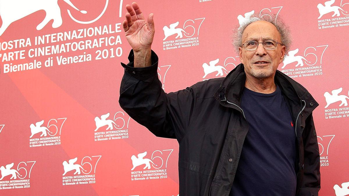 Monte Hellman, en el festival de Venecia del 2010.