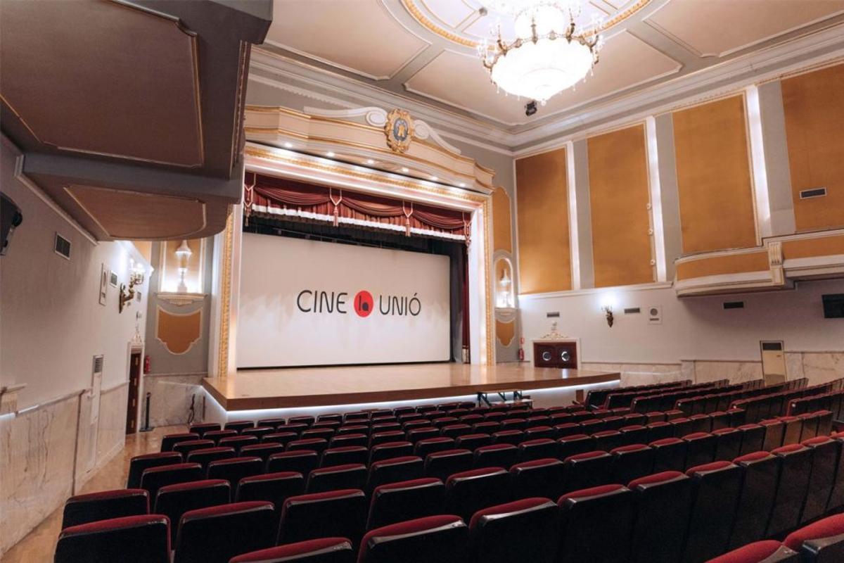 Interior del Cine La Unió de Llíria