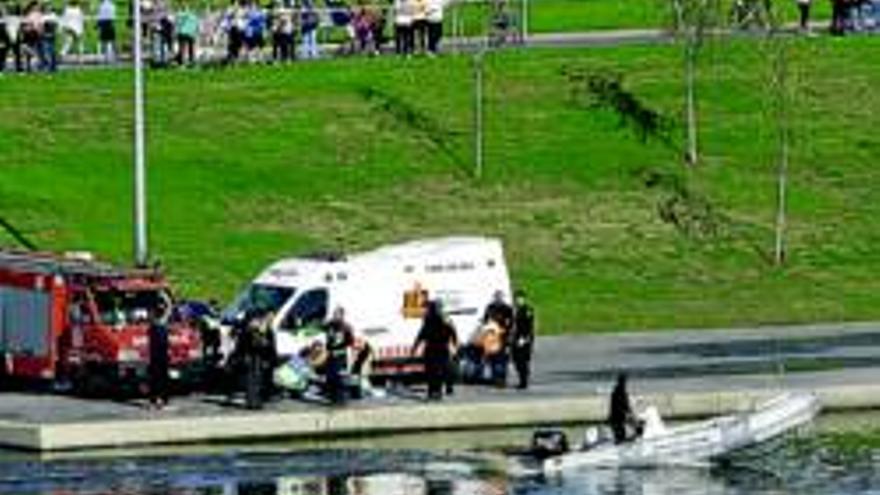 Fuerzas de seguridad de Badajoz se movilizan tras arrojarse un hombre al río