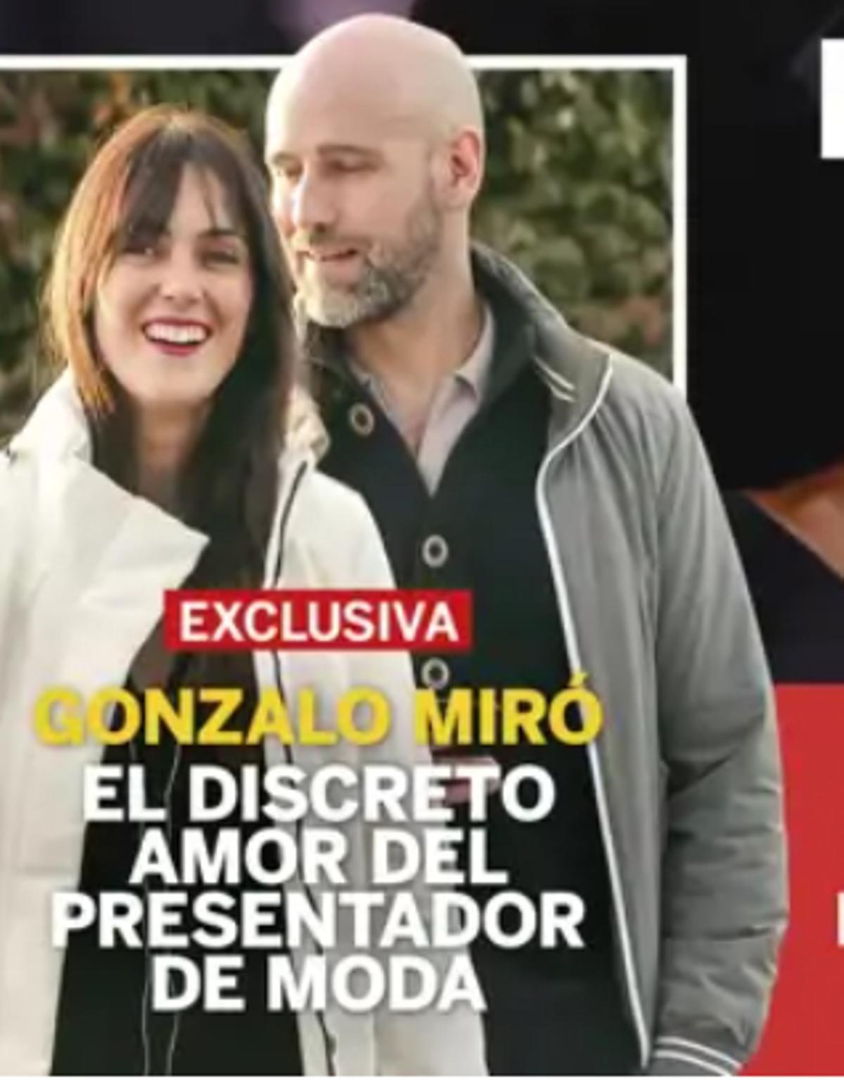 Gonzalo Miró con Noelia Velasco