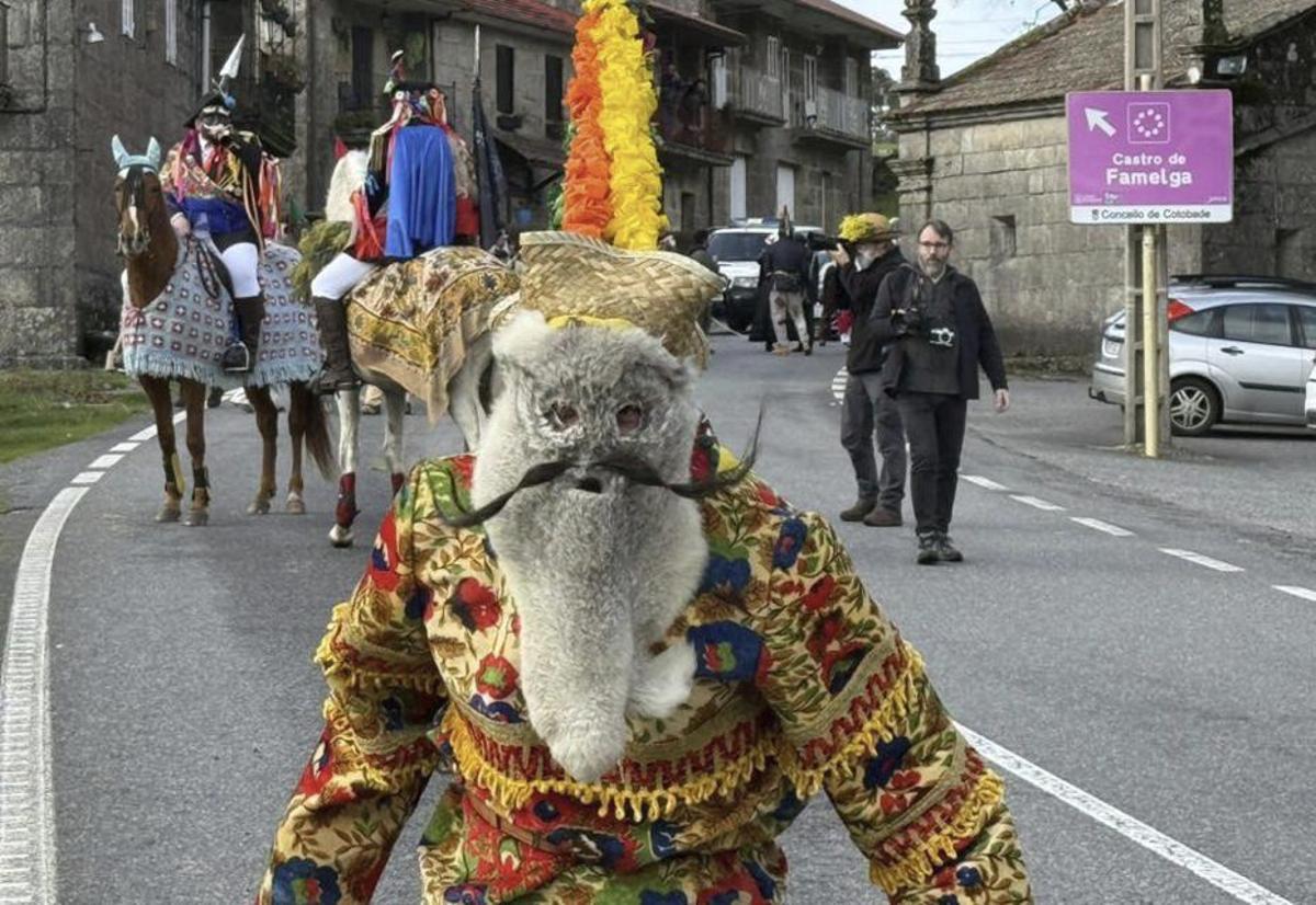 Marín vivió ayer el desfile infantil y mira al cielo para poder celebrar hoy el de adultos. | FDV