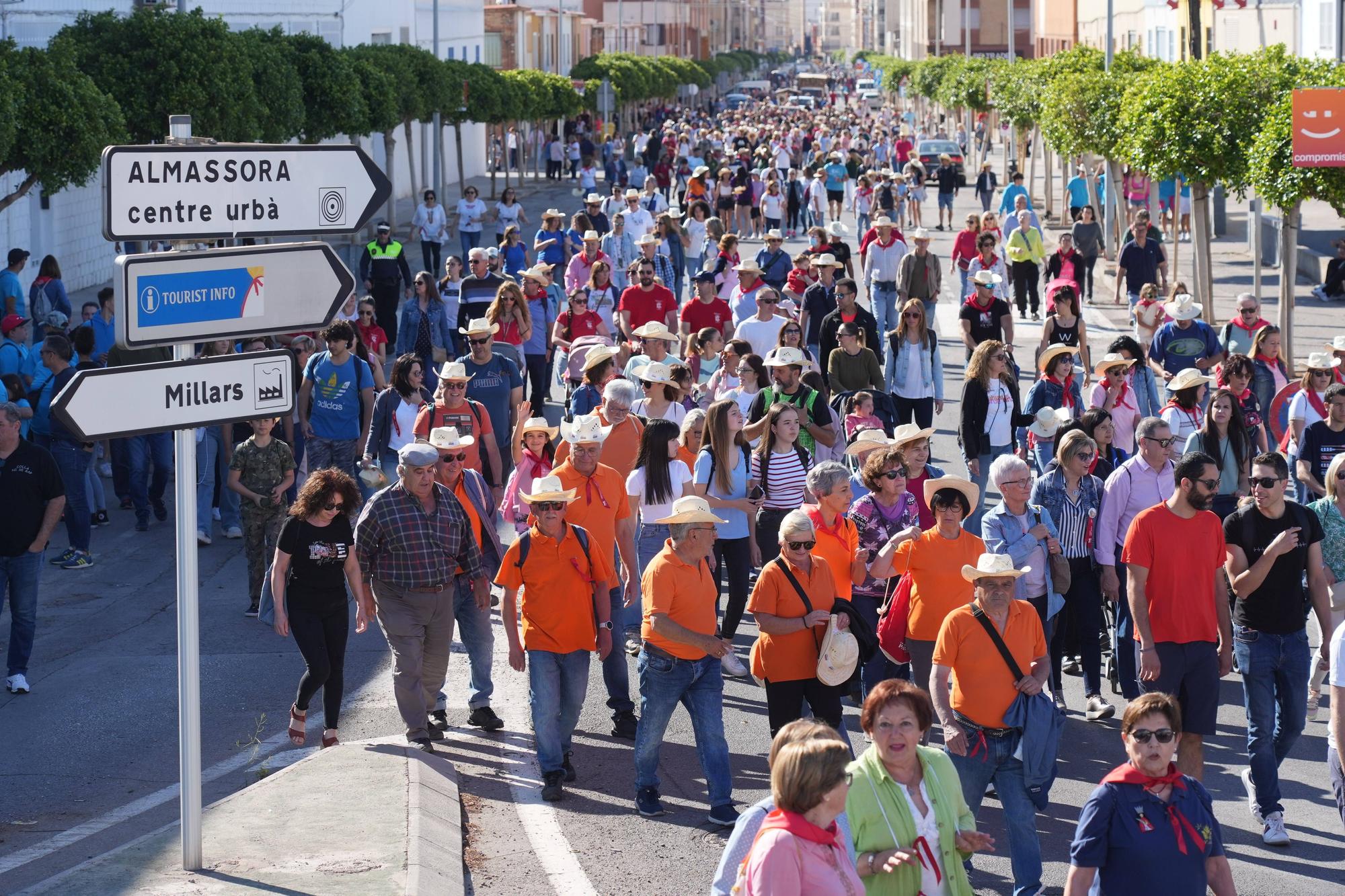 Fiestas de Almassora 2023: Las mejores imágenes de la romería a Santa Quitèria