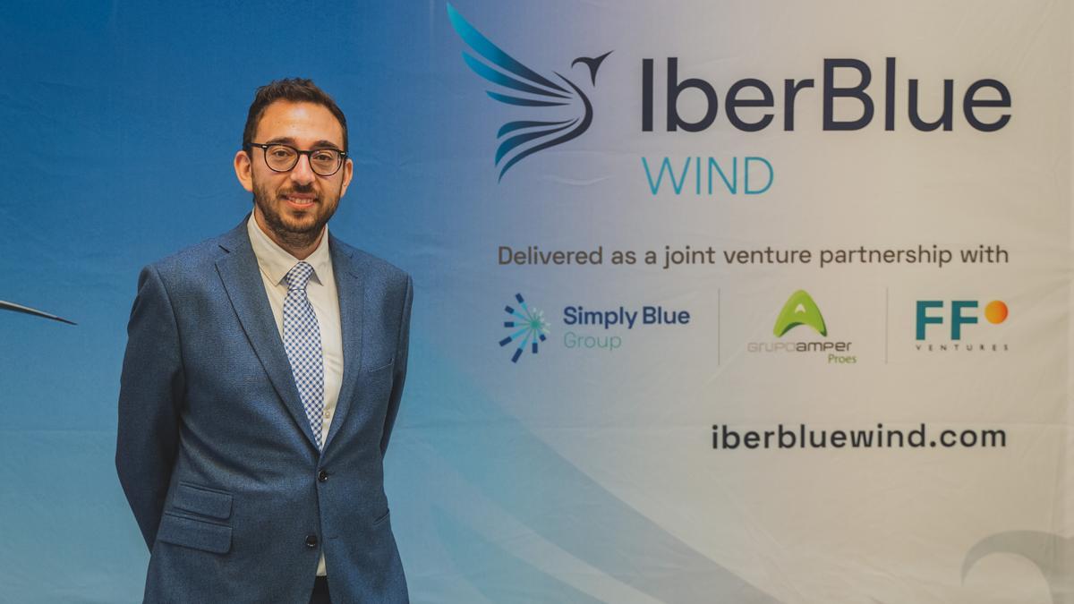 Adrián de Andrés, vicepresidente del consorcio Iberblue Wind.