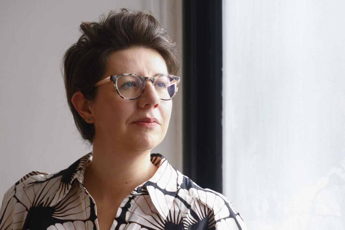 La escritora Claire Lynch, fotografiada el martes en Barcelona