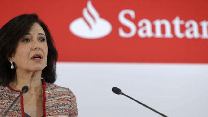 Ana Botín, presidenta del Banco Santander.