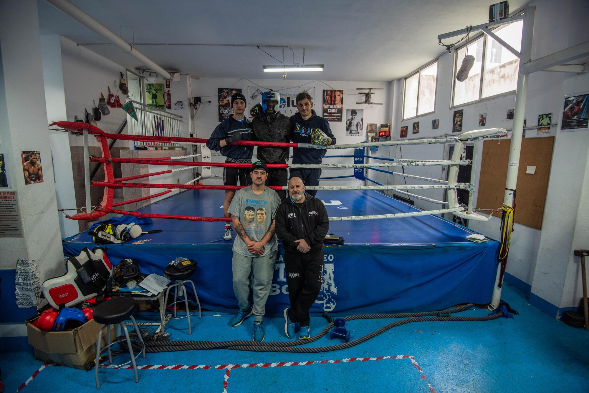 Dani Moukoko prepara su debut como boxeador profesional