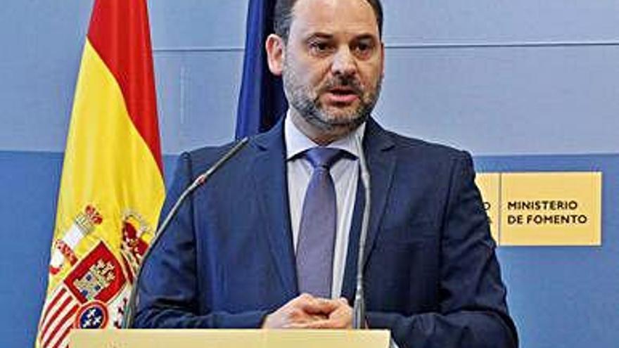 José Luis Ábalos, ministro de Fomento.