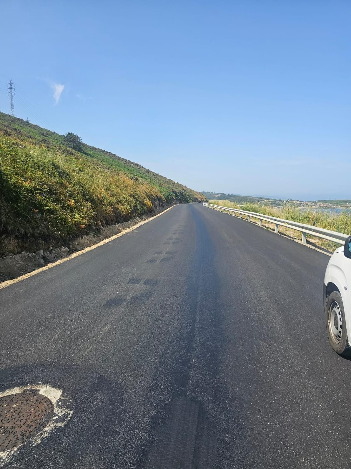 Vista actual de la carretera.