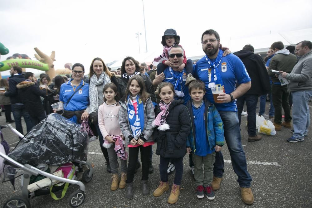 La afición azul apoya a su equipo