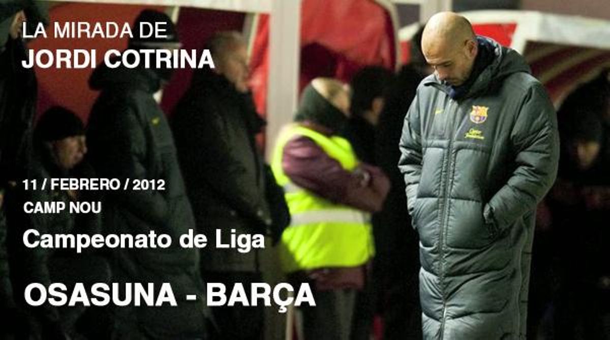 La mirada de Jordi Cotrina.
